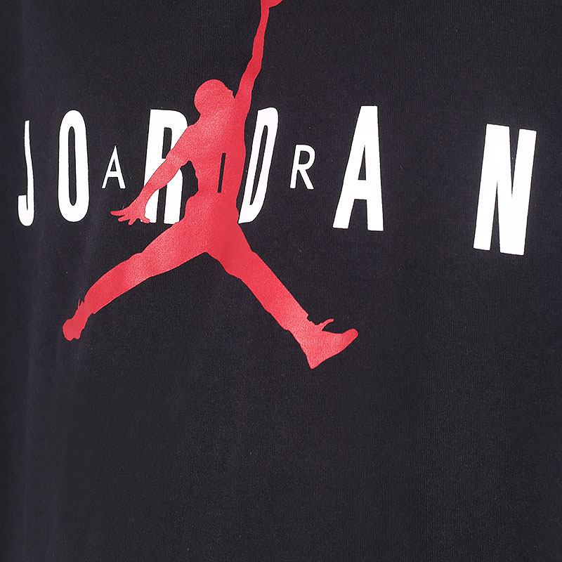 мужская черная футболка Jordan Air Wordmark Tee CK4212-013 - цена, описание, фото 2